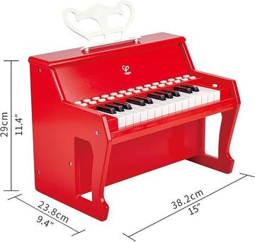 Hape Learn With Lights Piano Red